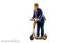 Noch 10607 - Mann auf E-Scooter - 3D-Master - H0