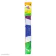 HQ 106103 - Delta Rainbow Checker - Kinderdrachen, ab 10 Jahren, 98x210cm, inkl.45kp Polyester Schnüre, 60m