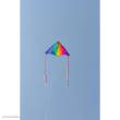 HQ 106122 - Delta Rainbow - Kinderdrachen, ab 5 Jahren, 75x140cm, inkl.17kp Polyester Schnüre, 40m
