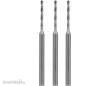 Schönwitz 10618 - 3 Stück HSS Spiralbohrer 1,8mm Metallbohrer Schaftbohrer 2,35mm Schaft