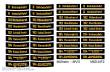 Halling DEC-M8D-M - Decals für Mülheim Flexity M8D-NF2 Nr.8001/8007