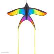 HQ 106523 - Swallow Kite Rainbow - Kinderdrachen, ab 8 Jahren, 80x120cm , inkl. 17kp Polyester Schnüre auf Spule