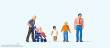 Preiser 10721 - Familienausflug