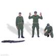 Busch 10730 - Drei Soldaten