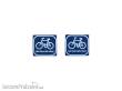 Halling ZRS0821-TBL - Tafel ´Fahrradwagen´, blau