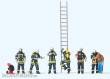 Preiser 10765 - Feuerwehrleute in moderner Ei
