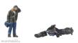 Noch 10909 - Motorradunfall Figur H0