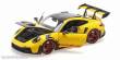 Minichamps 110062025 - PORSCHE 911 (992) GT3RS - 2024 - YELLOW W/WEISSACH PACKAGE W RED WHEELS