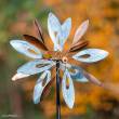 Invento 110221 - Metal Wind Spinner: Copper Flower Duett