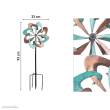 Invento 110222 - Metal Wind Spinner: Copper Swirl Duett