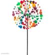 Invento 110226 - Metal Wind Spinner: Multi-colored Kaleidoscope Duett