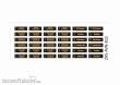 Halling ZRS-AVN-B32 - Zielschild-Decals Avenio Bremen der 3200 Serie