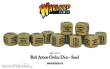 Warlord Games 402610007 - Bolt Action Orders Dice - Sand (12)
