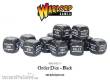 Warlord Games 402616009 - Bolt Action Orders Dice - Black (12)