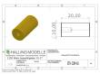 Halling ETH-GEW-COM-N1 - Gewicht, rund 10,0mm