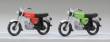 Kres 11151 - Komplettmodelle 2x Simson S51, rot und grün