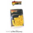 Warlord Games WG-D6-31 - Warlord Games Würfel Gelb Schwarz