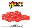 Warlord Games WG-D6-33 - Warlord Games Würfel Rot (30)