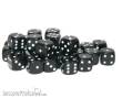 Warlord Games WG-D6-34 - Warlord Games Würfel Schwarz (30)