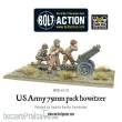 Warlord Games WGB-AI-33 - US Army 75mm pack howitzer