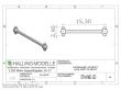 Halling ETH-KWE-153 - Kardanwelle 15,3mm