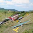 Busch 1154 - Segelflugzeug mit Anhänger
