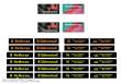 Halling DEC-NGT-DRE-W - Decals für Dresden NGTD 8 DD 3-tlg. Nr. 2625