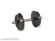 Halling ETH-AXO-VRP-100-H0M - Laufachse spitz, H0m, mit 10mm