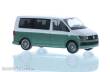 Rietze 11664 - Volkswagen T6 Bus KR candyweiß/bay leaf green, 1:87