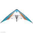 Invento 116777 - Trek - Lenkdrachen, ab 14 Jahren, 86x197cm, inkl. 50kp Dyneema Schnüre, 2x25m