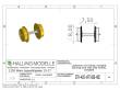 Halling ETH-AXO-VRP-080-H0E - Laufachse spitz, H0e, mit 8mm