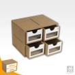HobbyZone HZ-OMs01a - Schubladenmodul schmall x 4