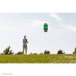 Invento 11768255 - HQ - Symphony Beach III 1.8 Aqua, Zweileiner Lenkmatte, ab 12 Jahren, 60x180cm