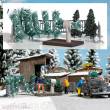Busch 1182 - Weihnachtsbaumverkauf