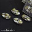 Gamers Grass GGB-WO60 - Ovale Winter Bases 60mm (x4)
