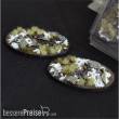 Gamers Grass GGB-WO90 - Ovale Winter Bases 90mm (x2)