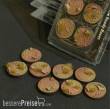 Gamers Grass GGB-BLR32 - Round Badland Bases 32mm (x8)