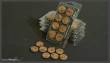 Gamers Grass GGB-BLR32 - Round Badland Bases 32mm (x8)