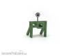 Halling M-258-E-FM - Prellbock (H0e) ´Mixnitz´, grün