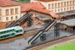 Faller 120109 - Fußgängerbrücke mit Überdachung