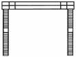Faller 120109 - Fußgängerbrücke mit Überdachung