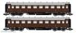 Saxonia 120173 - 2er Set Personenwagen C4Ü Sa 07, K.Sächs.Sts.E.B., Ep. I - K.Sächs.Sts.E.B. - Ep.I