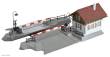 Faller H0 120174 - Bahnübergang mit Schrankenwärterhaus