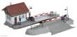 Faller H0 120174 - Bahnübergang mit Schrankenwärterhaus