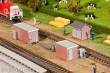 Faller 120239 - 3 Trafostationen Backstein
