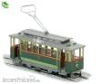 Halling ROM-313-S - Roma 6 Finestrini Triebwagen Nr. 313, hochwertiges Standmodell