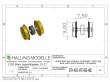 Halling ETH-AXO-VRT-090-H0E - Mitlaufachse, H0e, mit 9mm, Distanzscheibe