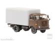 Hädl 121052-16 - IFA W50L Normalkoffer, Mahagonibraun