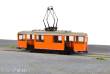 Halling KSW-OAW-S - KSW Arbeitswagen, orange, hochwertiges Standmodell