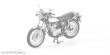 Minichamps 122163402 - YAMAHA SR 500 - BLACK
